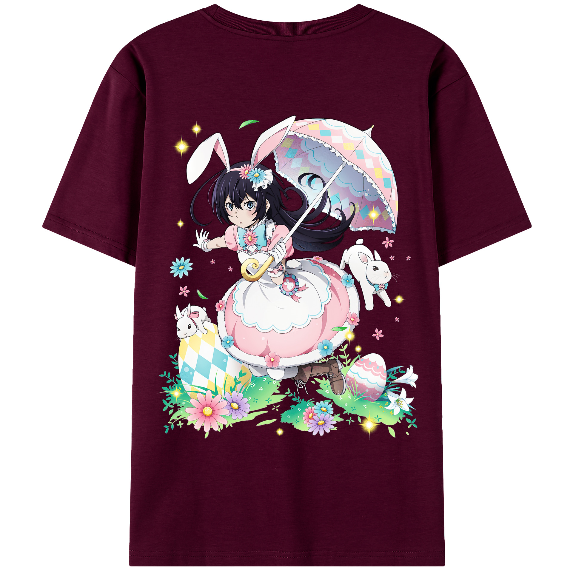 （画像用） 文豪ストレイドッグス Bungo Stray Dogs レディース半袖Tシャツ(バックプリント)
